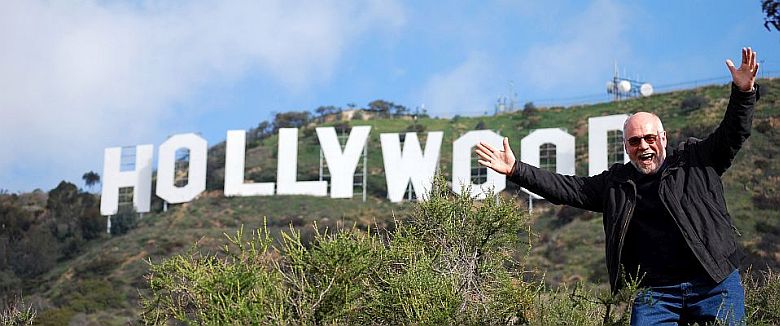 Willy am Hollywood-Sign