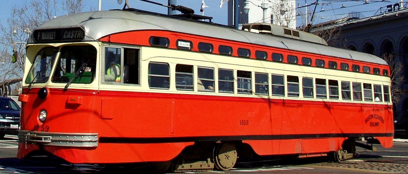 Historische Straßenbahn F-Line