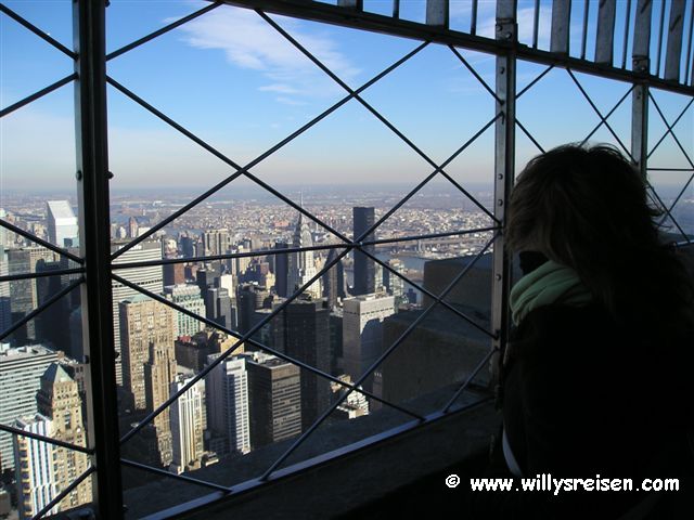 Blick vom Empire State Building