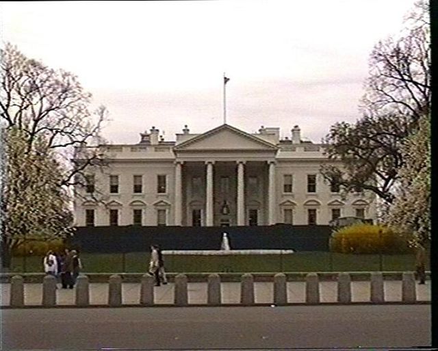 The withe House in Washington DC