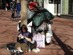 Obdachlose in San Francisco