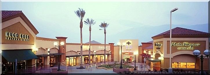 Premium Outlet Center in Kalifornien und Nevada