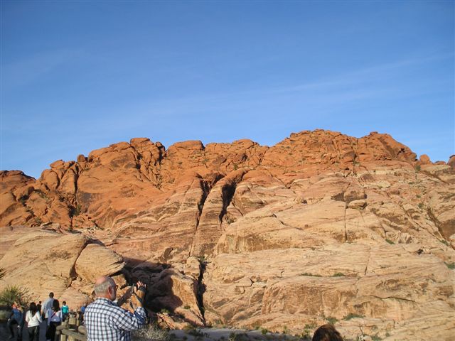 Der Red Rock Canyon bei Las Vegas, Nevada