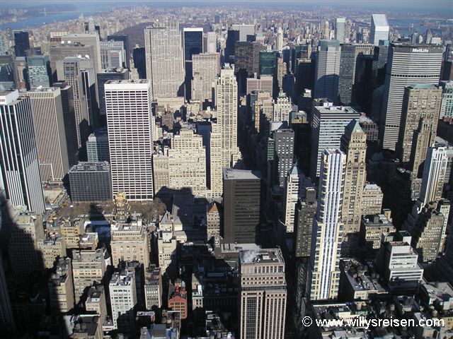 Blick vom Empire State Building