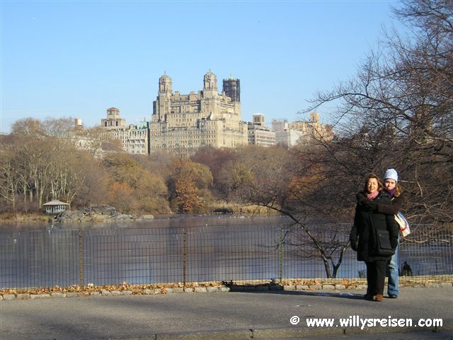 Im Central Park in New York City