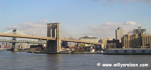 Die Brooklyn Bridge, New York City